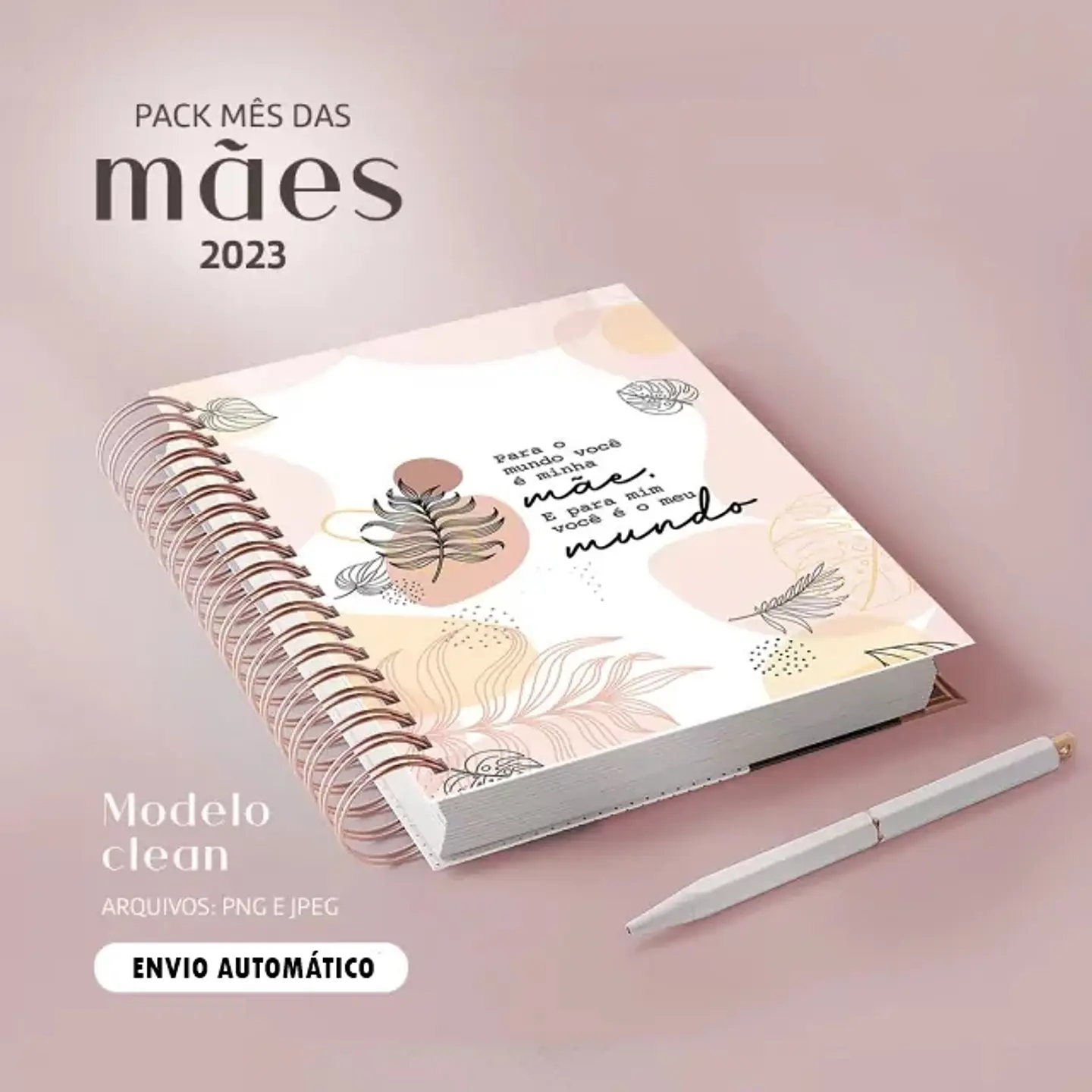 25 Artes para Caneca Dia das Mães Clean Arquivos em Jpg 7