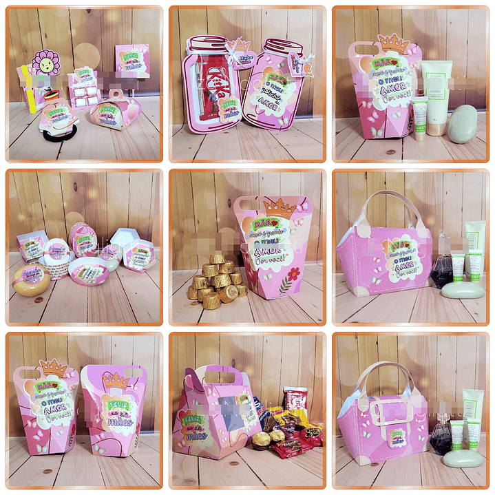 Arquivo de Corte Dia das Mães Mimos em Svg 1