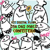 Kit Digital Flork Dia das Mães Confeiteiras em Png  