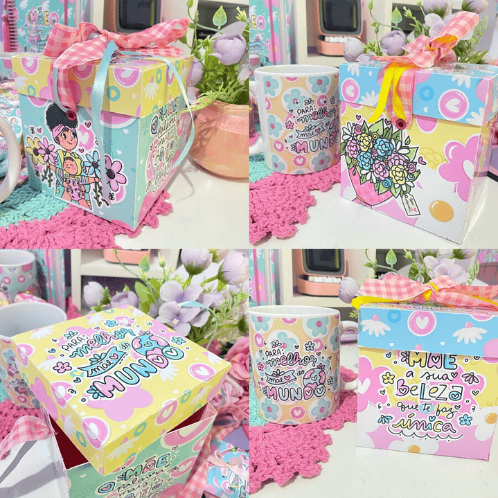 Kit Digital Dia das Mães 2023 em Png  1