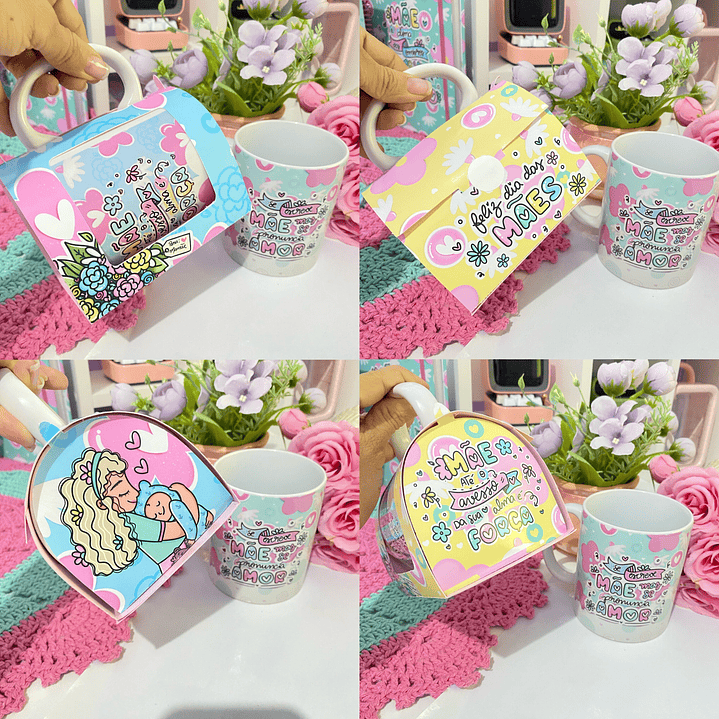 Kit Digital Dia das Mães 2023 em Png  2