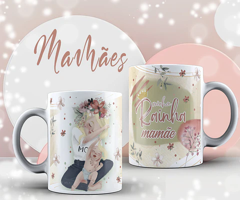 15  Artes para Caneca Santinhos Arquivos em Corel Draw 