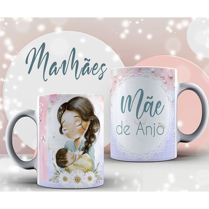 15  Artes para Caneca Santinhos Arquivos em Corel Draw  12