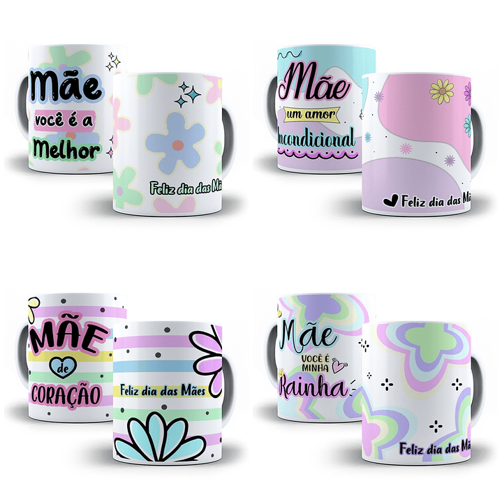 24 Artes para Caneca Caneca e Azulejo Dia das Mães em Photoshop 2