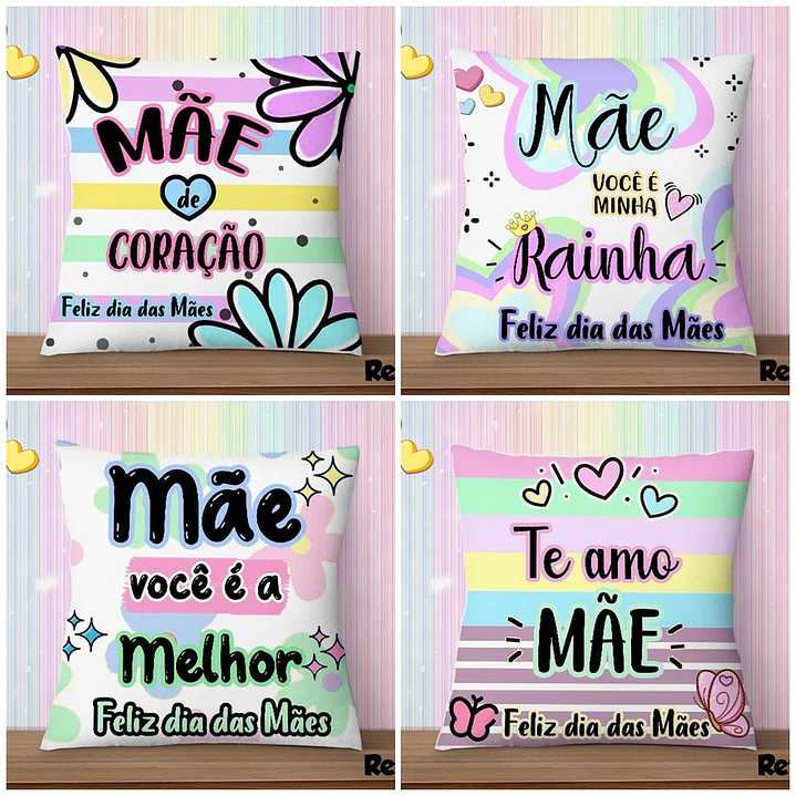 24 Artes para Caneca Caneca e Azulejo Dia das Mães em Photoshop 2
