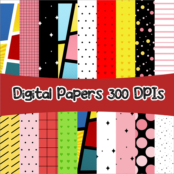 Kit Digital Dia das Mães Super Heroínas para Montar em Png 4