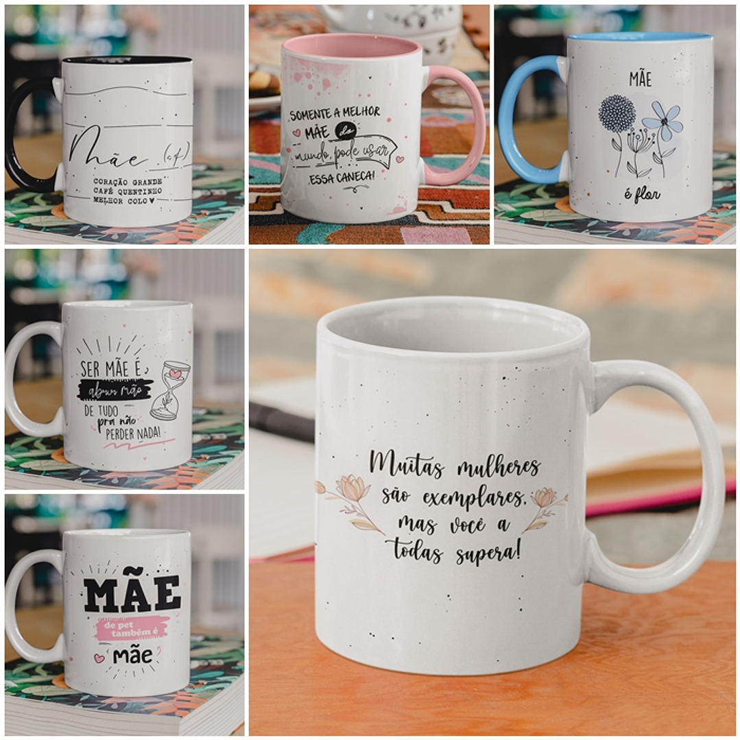 28 Artes Caneca Dia das Mães Arquivos Png 2