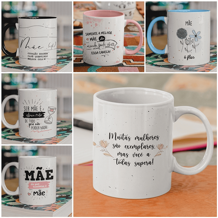 28 Artes Caneca Dia das Mães Arquivos Png 2