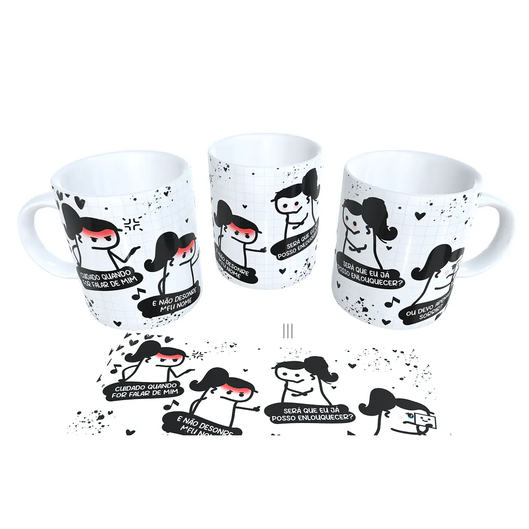 Artes para Caneca Flork Musica Frases Arquivos Png  5