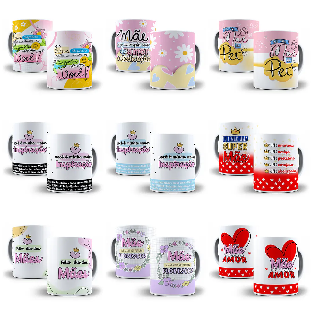 120 Artes para Caneca e Outros Dia das Mães em Jpg 13