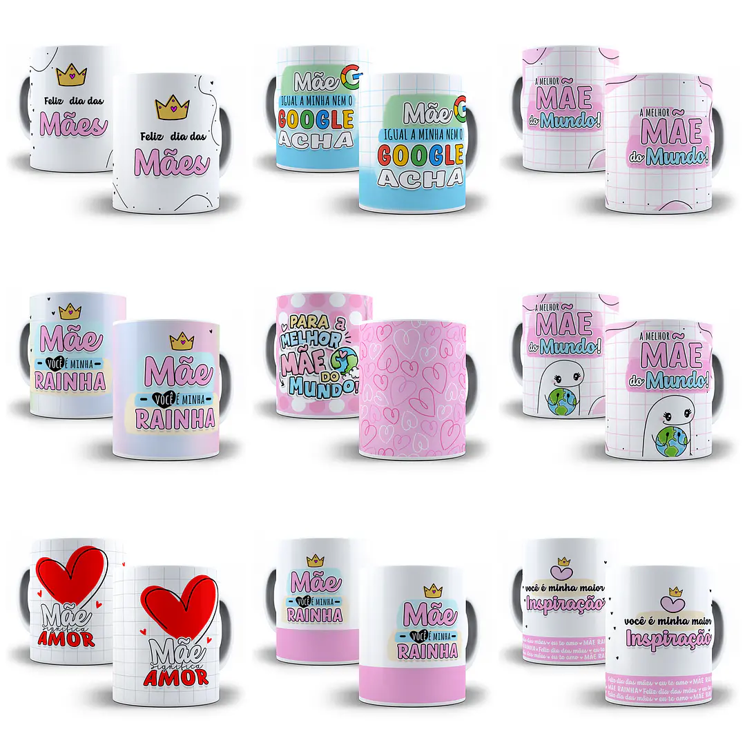 120 Artes para Caneca e Outros Dia das Mães em Jpg 14