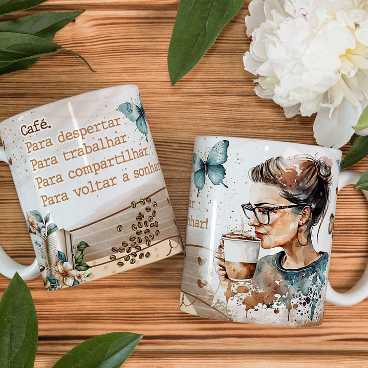 12 Artes para Caneca Café Coffe Arquivos em CorelDraw 5