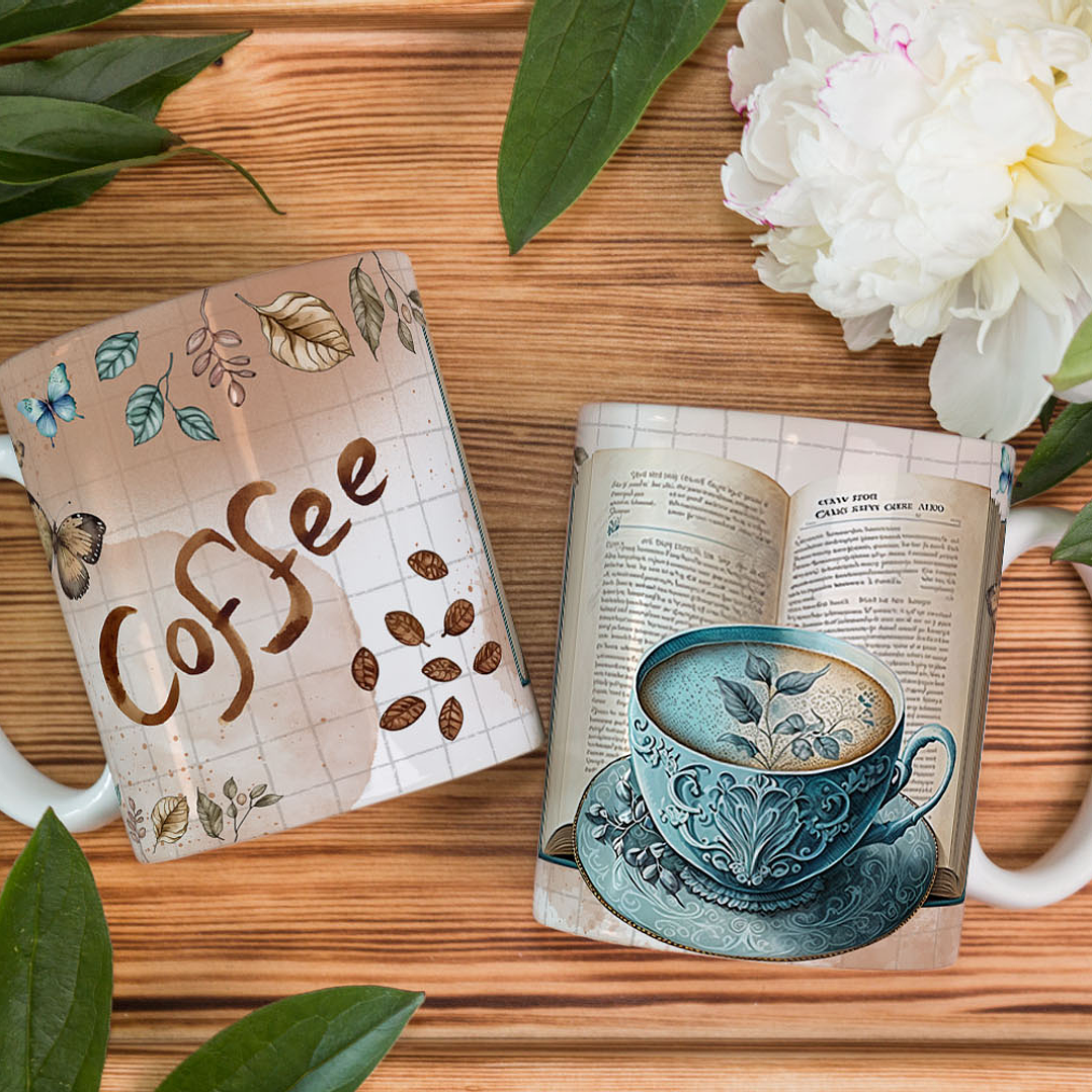 12 Artes para Caneca Café Coffe Arquivos em CorelDraw 10