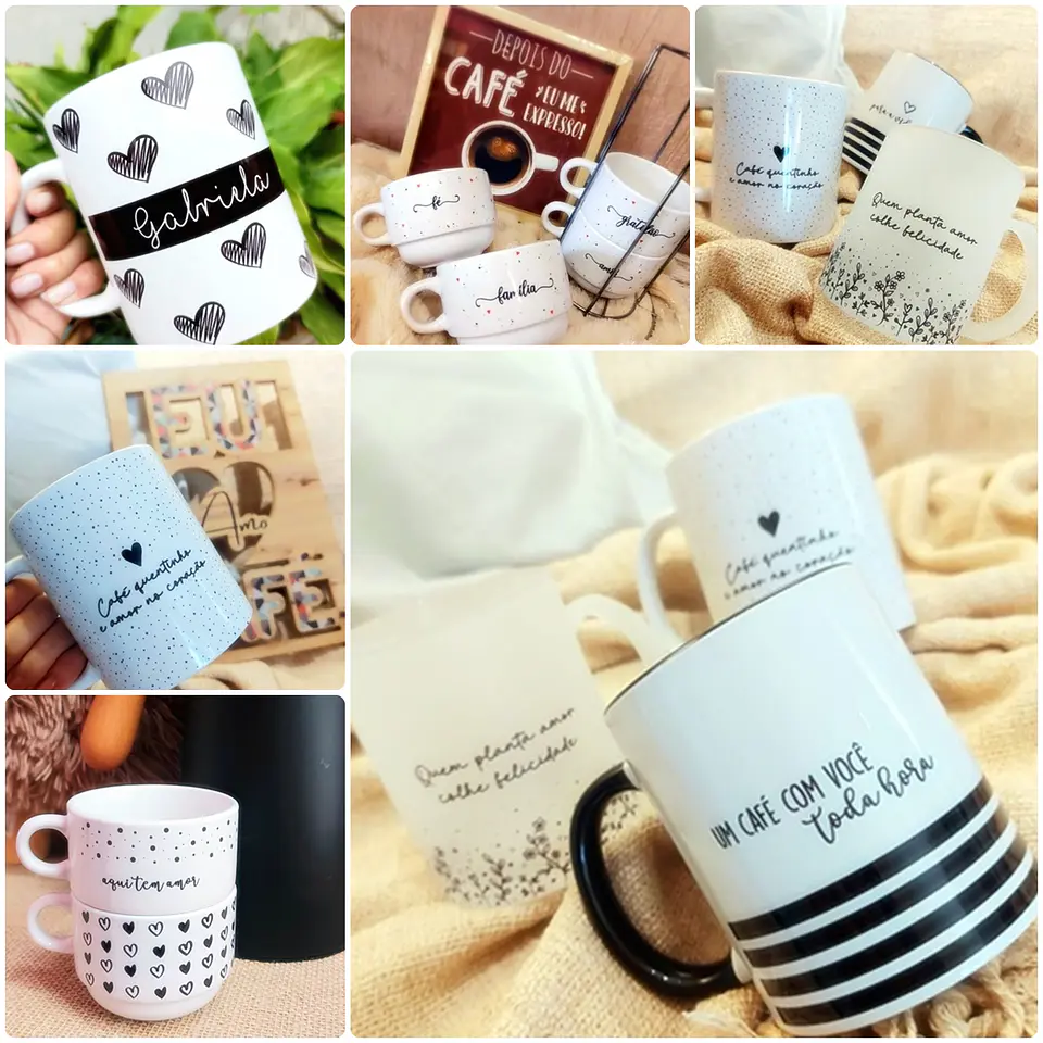 15 Artes para Caneca Cultive o Amor Minimalista Arquivos em Jpg 1