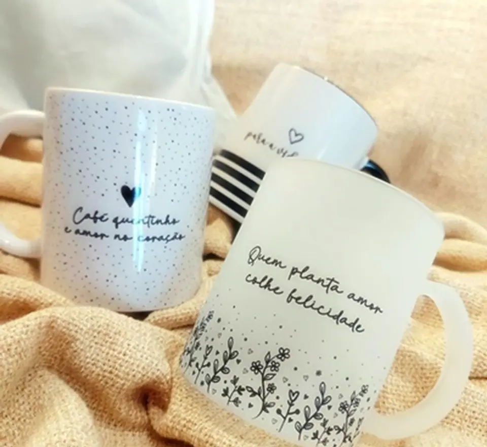 15 Artes para Caneca Cultive o Amor Minimalista Arquivos em Jpg 4