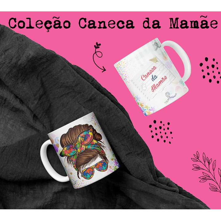 15 Artes Canecas Dia das Mãe Arquivos em CorelDraw 2