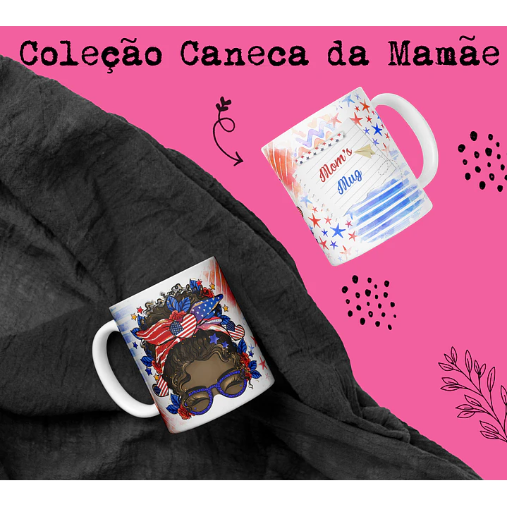 15 Artes Canecas Dia das Mãe Arquivos em CorelDraw 7