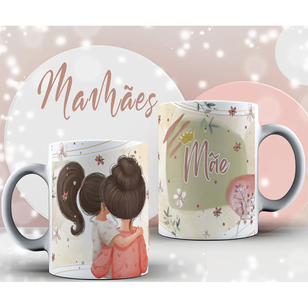 16 Artes Canecas Dia das Mãe Arquivos em CorelDraw 9