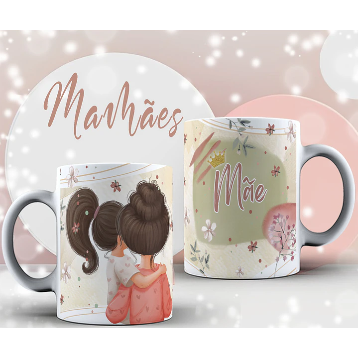 16 Artes Canecas Dia das Mãe Arquivos em CorelDraw 9