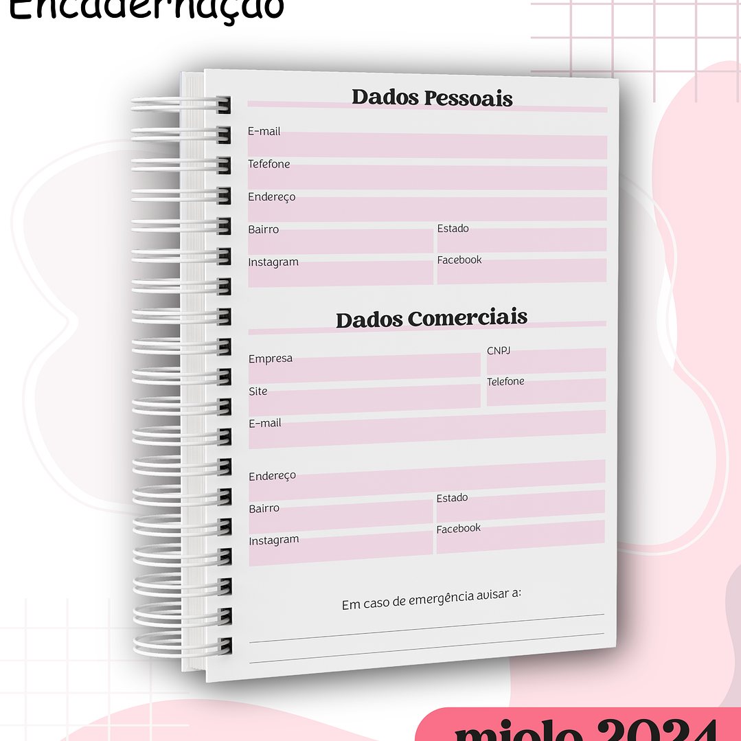 Arquivo Agenda Miolo Permanente e Datado 2024 em Pdf   5