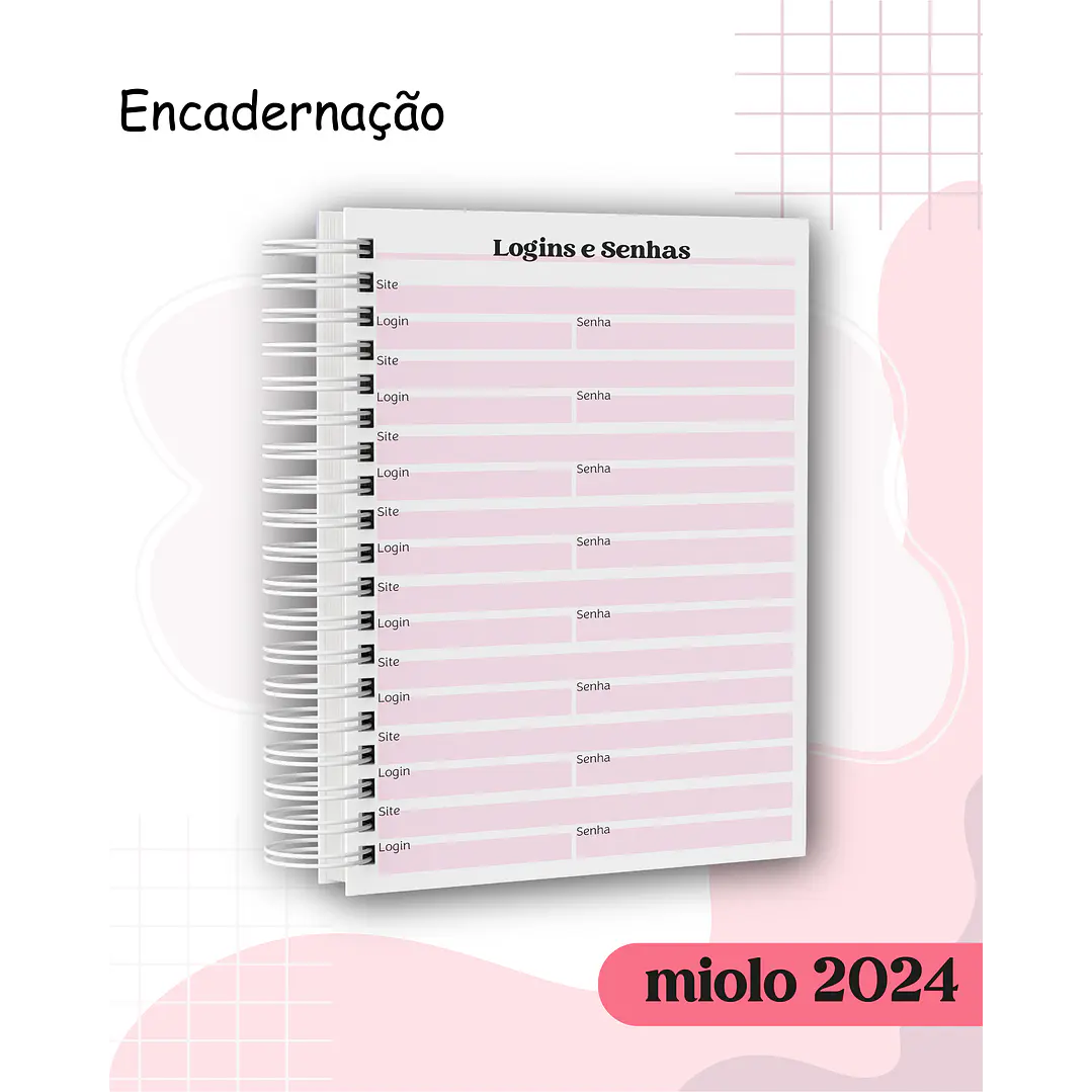 Arquivo Agenda Miolo Permanente e Datado 2024 em Pdf   9