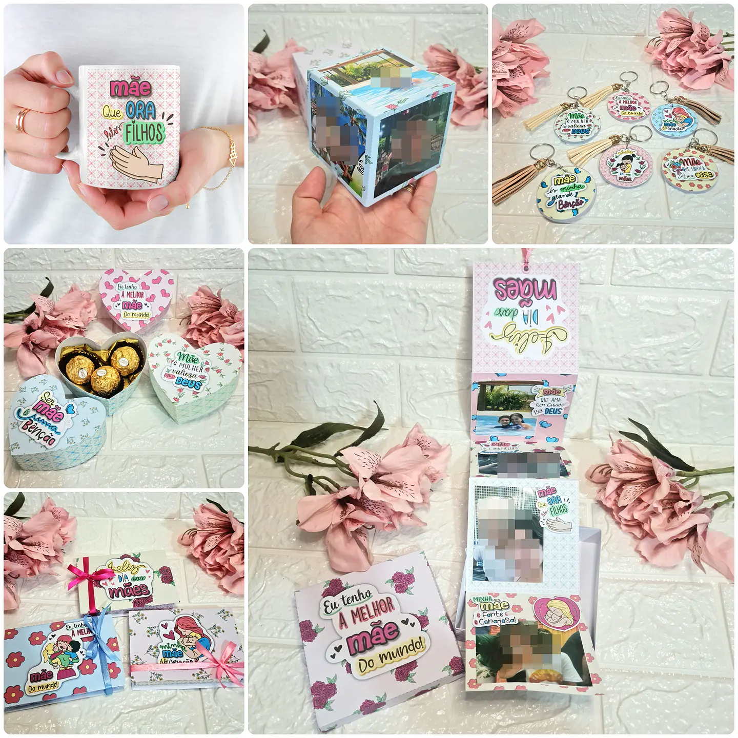 Kit Digital Dia das Mães Cristã M8 em Png  1