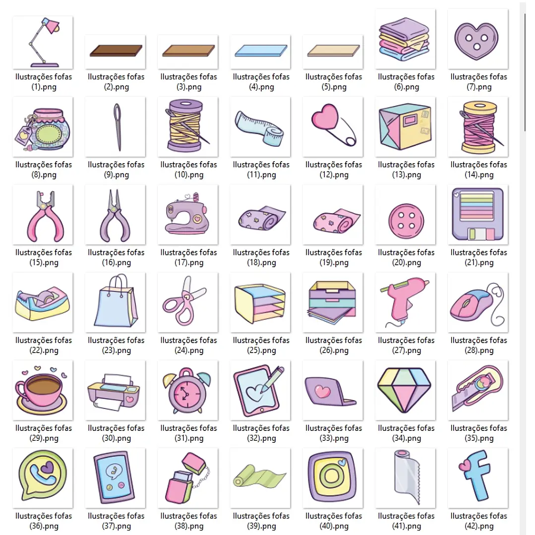 Kit Digital Artesã Empreendedora Criativa em Png  7