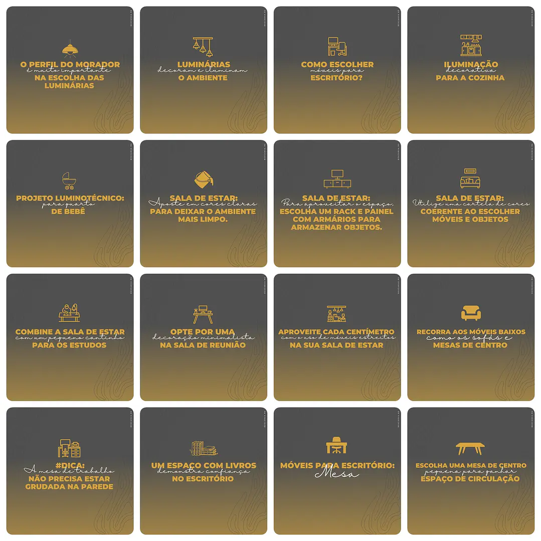 Pack Canva Arquitetos Templates Editáveis 200 Artes + Legendas 4