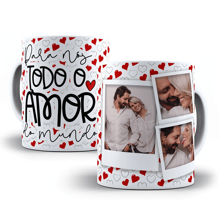 30 Artes Caneca e Azulejo Dia dos Namorados Editável  em Photoshop 7