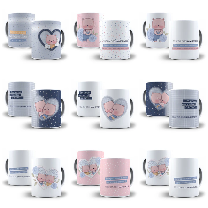58 Artes Caneca Dia dos Namorados Arquivo em Jpg 8