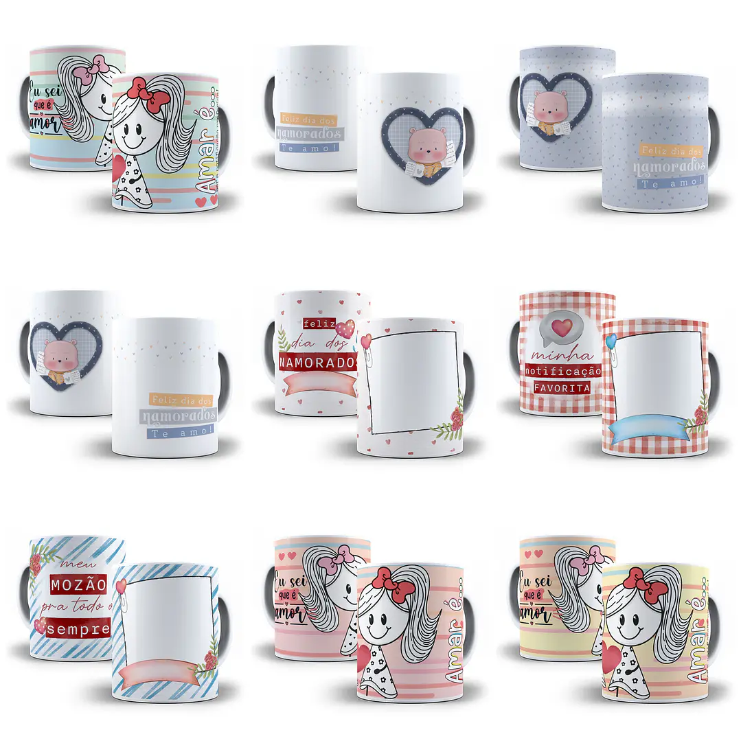 58 Artes Caneca Dia dos Namorados Arquivo em Jpg 10