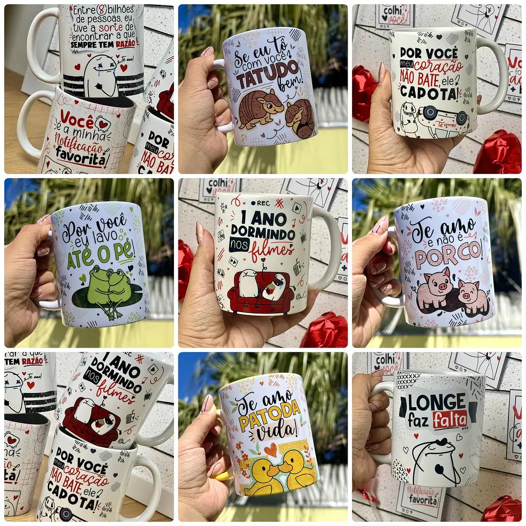 30 Artes para Caneca Flork Dia dos Namorados e Outros Arquivos em Jpg 1