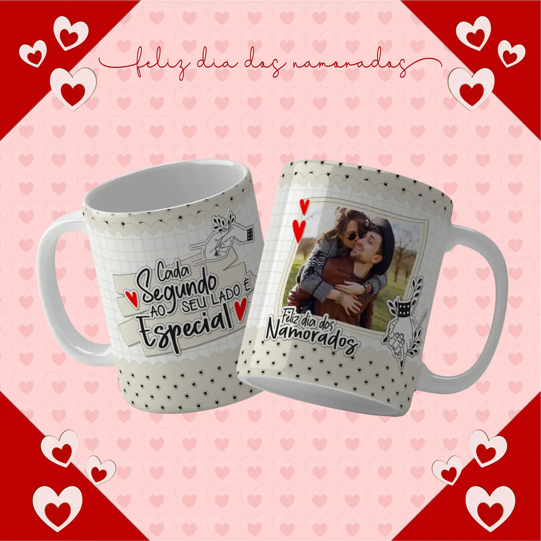 39 Artes Caneca Almofada e Azulejo Dia dos Namorados Editável em CorelDraw  10