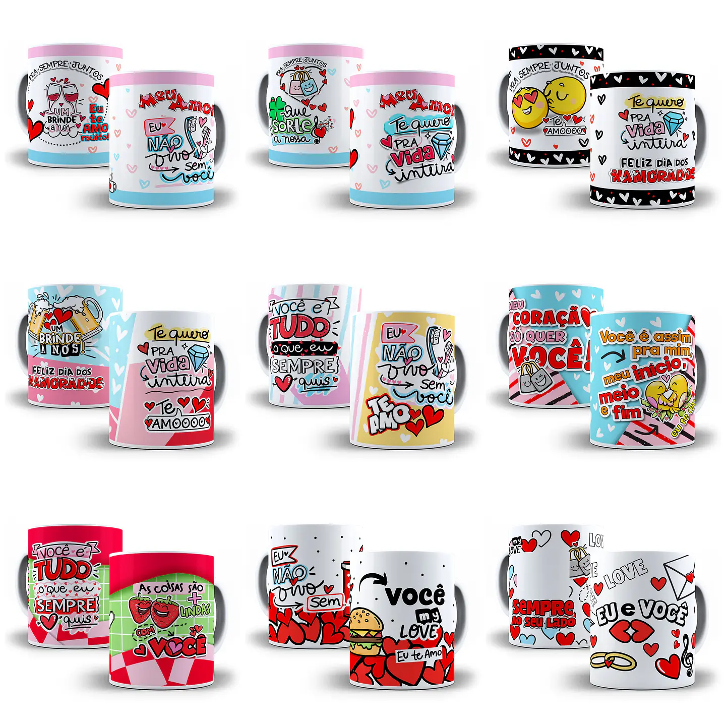 34 Artes Caneca Namorados 2023 Arquivos Png 1