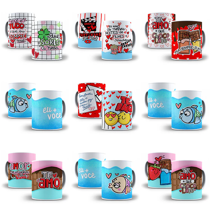 34 Artes Caneca Namorados 2023 Arquivos Png 3