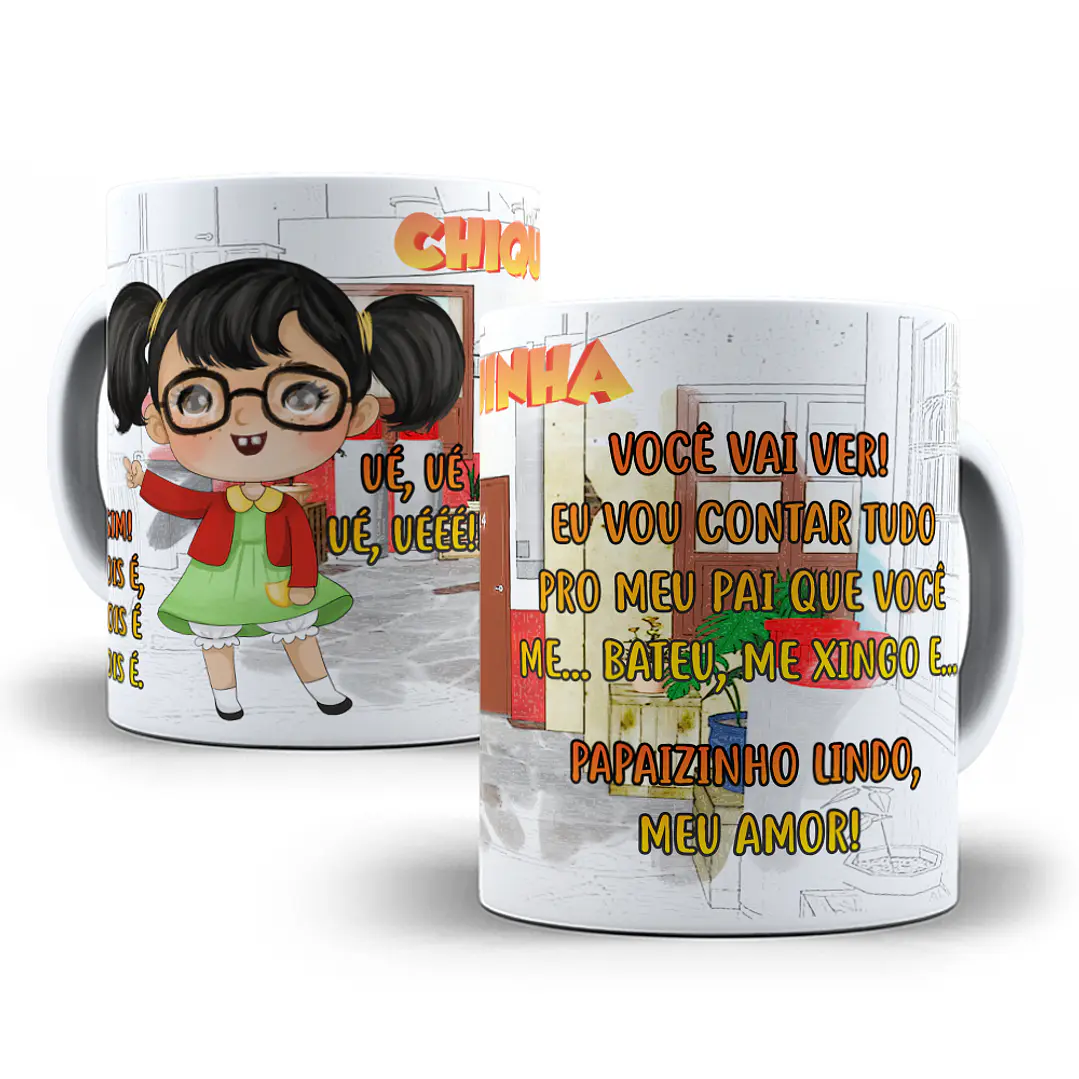 9 Artes para Caneca Chaves Frases Arquivos Png  3