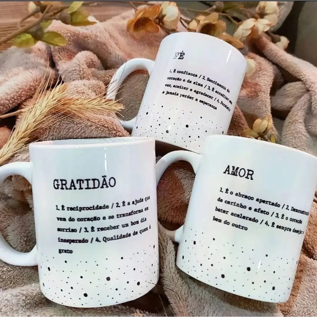 16 Artes para Caneca Afeto Minimalista Arquivos em Png 1