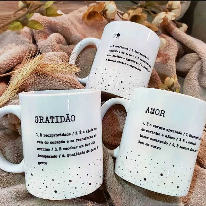 16 Artes para Caneca Afeto Minimalista Arquivos em Png 1