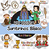 Kit Digital Santinhos Bíblicos Arquivos Png 
