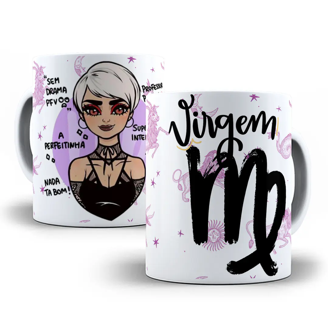 12 Artes Canecas Signos Arquivo em Jpge 9