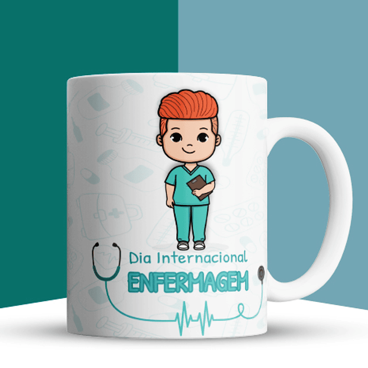 70 Artes para Caneca Enfermagem Arquivos em Jpg 5