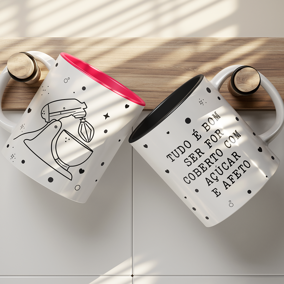 10 Artes Caneca Confeitaria em Png 5
