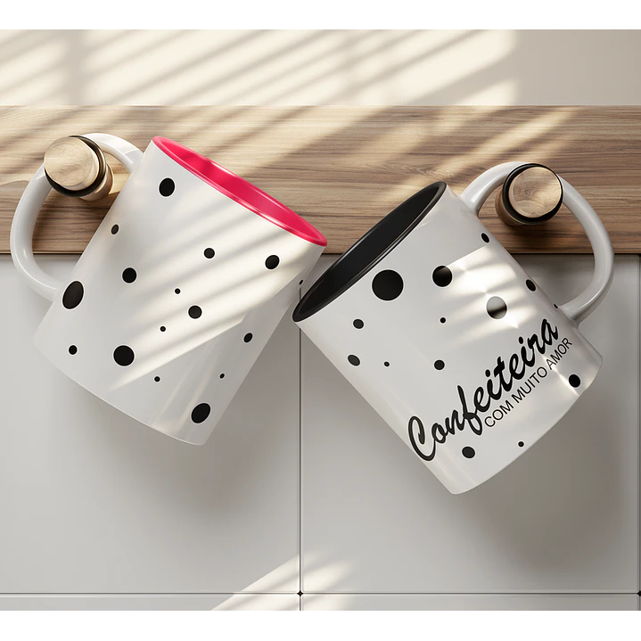 10 Artes Caneca Confeitaria em Png 6