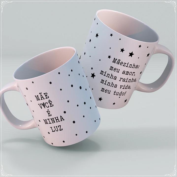 10 Artes Caneca Dia das Mães Minimalista em Corel Draw   5