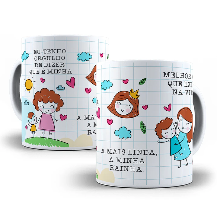 11 Artes Caneca Temas Aleatórios em Corel Draw 7