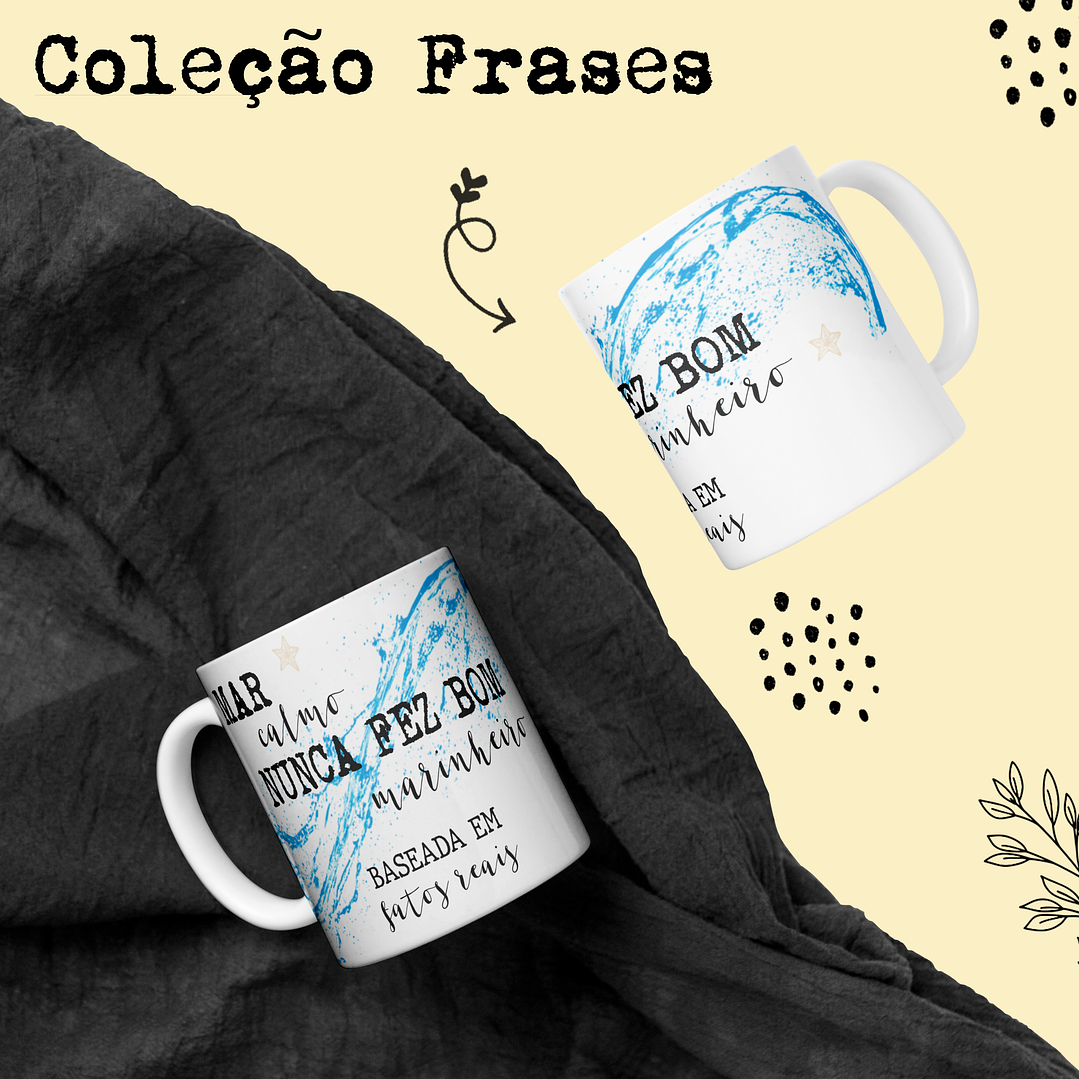 11 Artes Caneca Frases Motivacional em Corel Draw 3