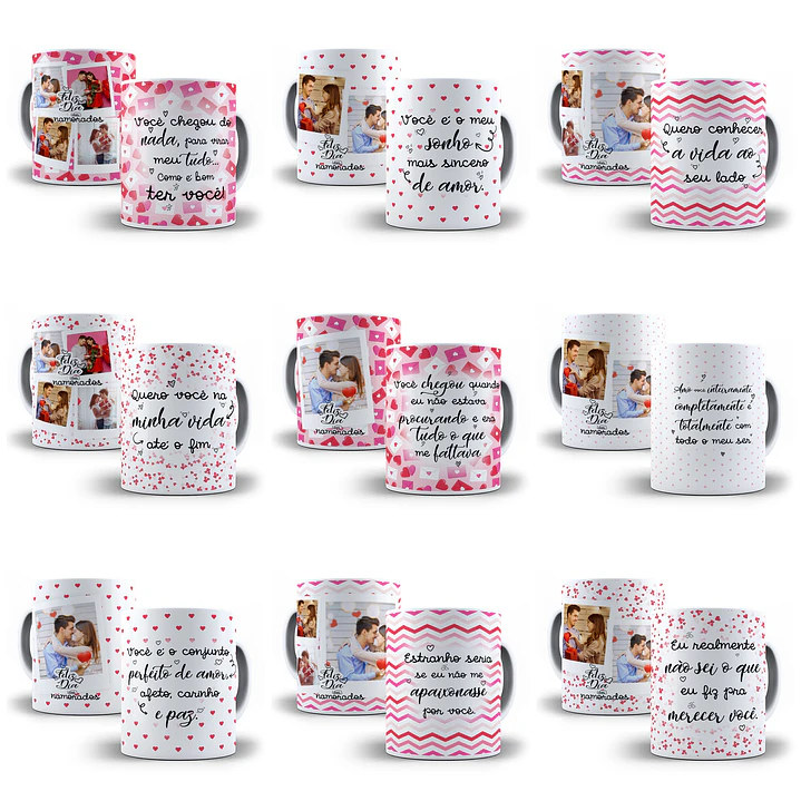 20 Artes Caneca Dia dos Namorados Love em Jpg 1