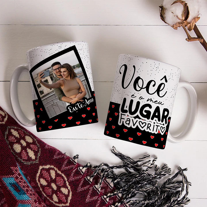 20 Artes Caneca e Azulejo Dia dos Namorados em Corel Draw 5