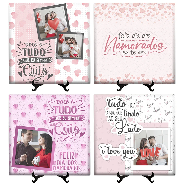 22 Artes Caneca e Azulejo Dia dos namorados em Corel Draw  2
