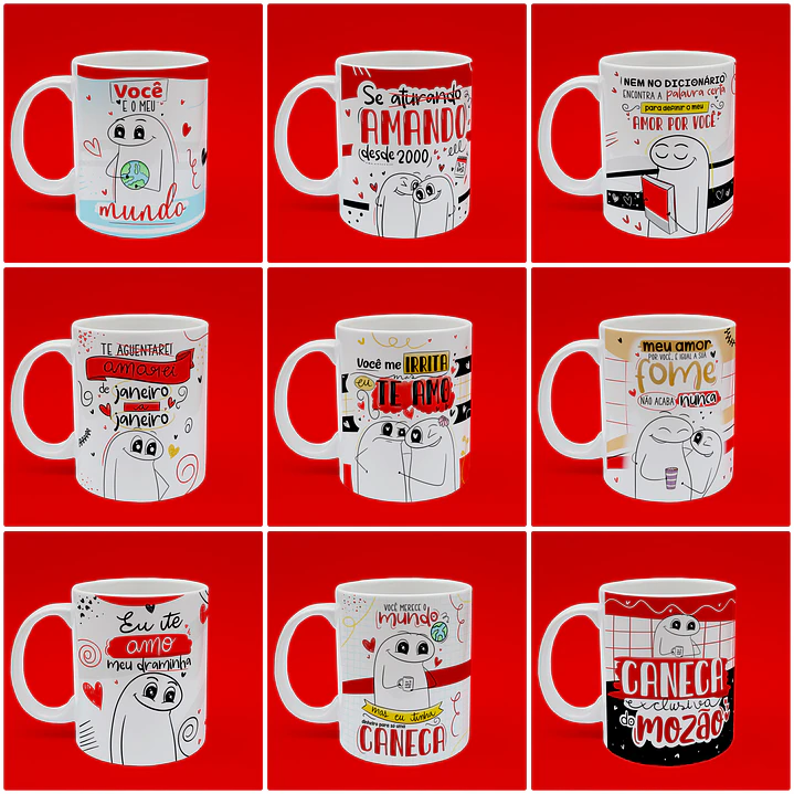 30 Artes Caneca Dia dos Namorados Flork Meme em Jpg 2